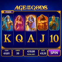 PlayOJO - Age of Gods: God of Storms Slot Game