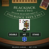 PlayOJO - Blackjack Table Game - Latvija Online Casino